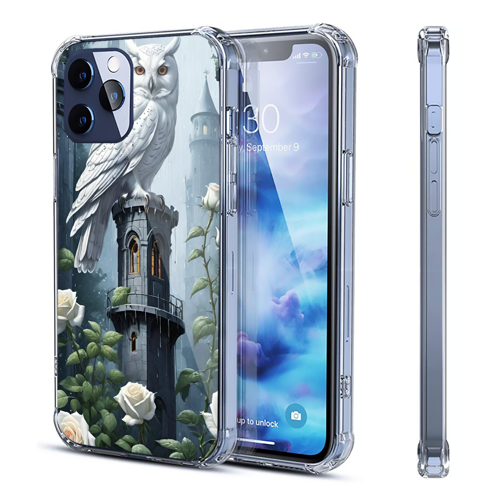 （画像用） Harry Potter ハリー・ポッターシリーズ 【iPhone 12シリーズ対応】透明スマホケース（クリアソフトケース）